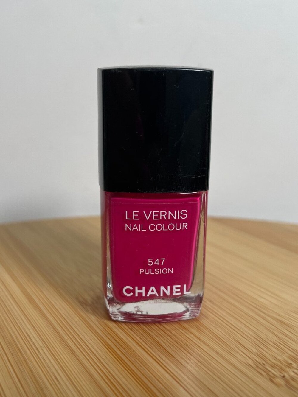 CHANEL Le Vernis Nail Colour Polish 547 Pulsion Pink 13 ml Made in France
